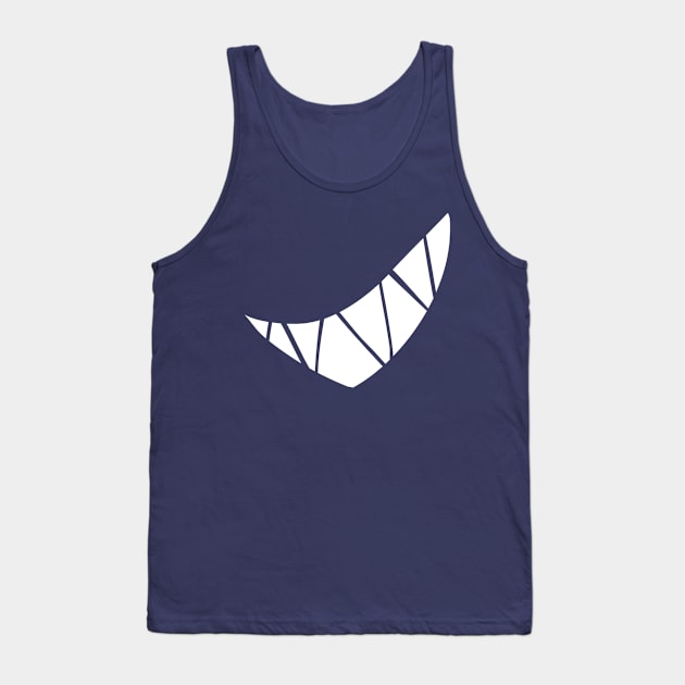 Crooked Smile Tank Top by sky665